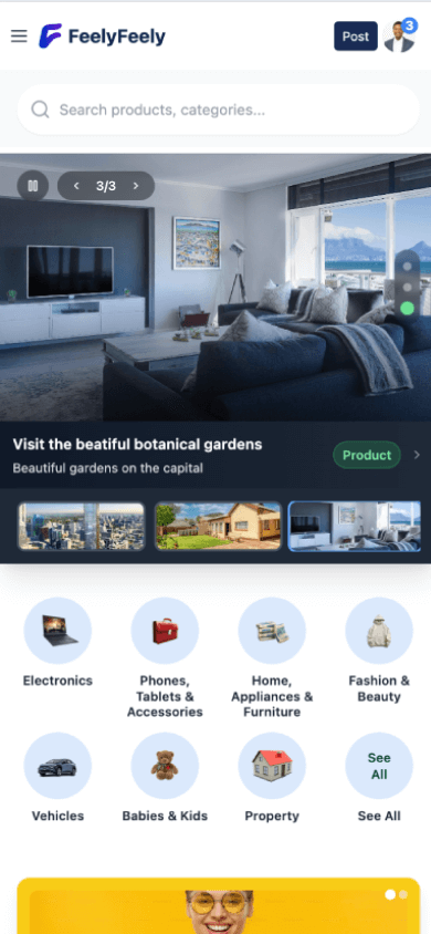 The FeelyFeely marketplace